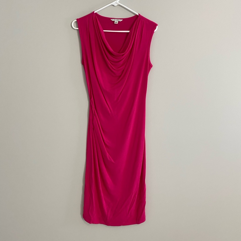 Banana Republic- bright pink dress